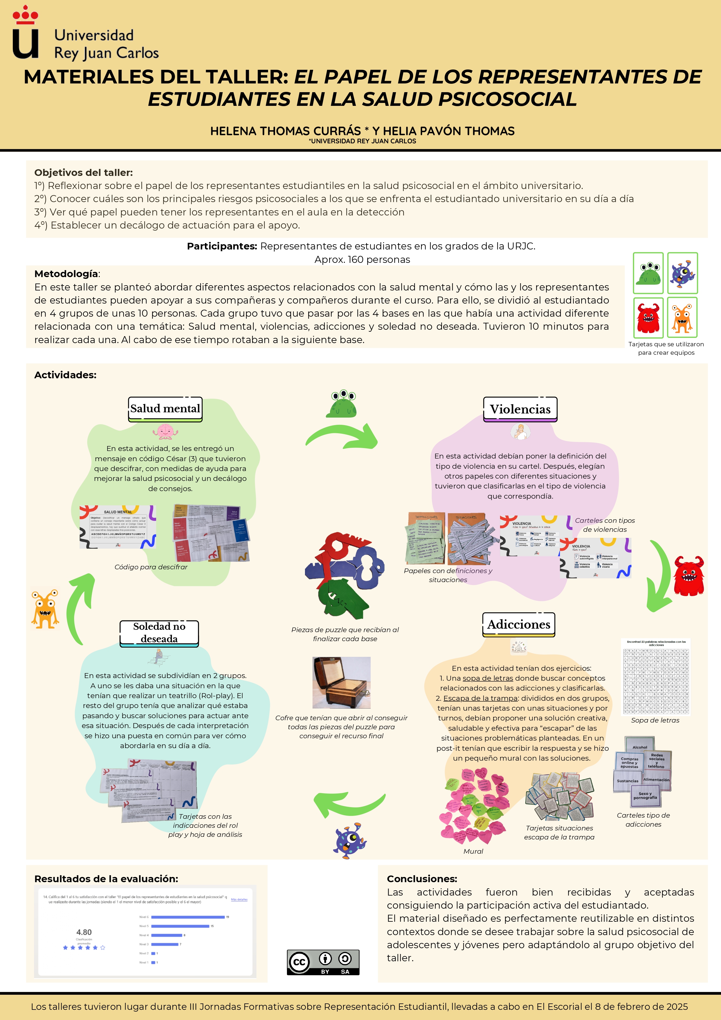 El papel de los representantes de estudiantes en la salud psicosocial