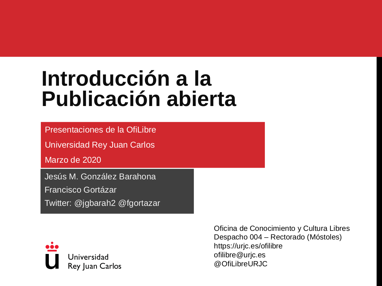 Introduccion a la Publicación Abierta logo