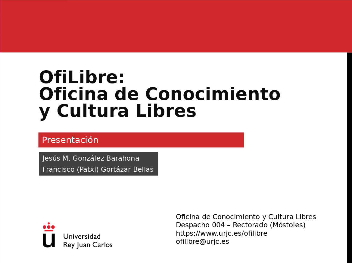 Presentación de la OfiLibre logo